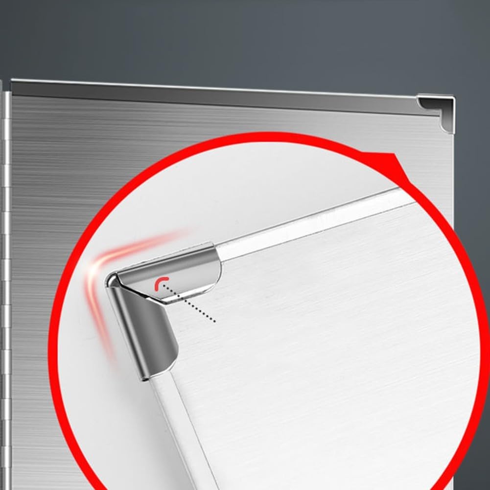 Protector de salpicaduras de grasa para estufa, protector de salpicaduras de acero inoxidable detrás de la estufa, panel plegable para protector de pantalla de estufa de cocina, 29 x 40 cm, 2