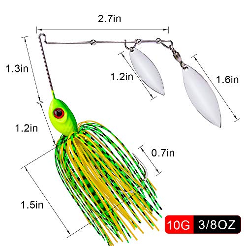 Baikalbass Spinnerbait Fishing Lure thumb #4