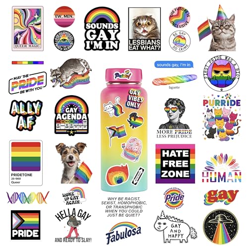 130PCS Pride LGBTQ+ Stickers Pack