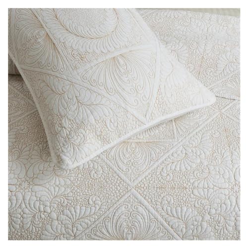 Colcha King Viskee de algodón para transformar tu dormitorio en un hotel de lujo 5