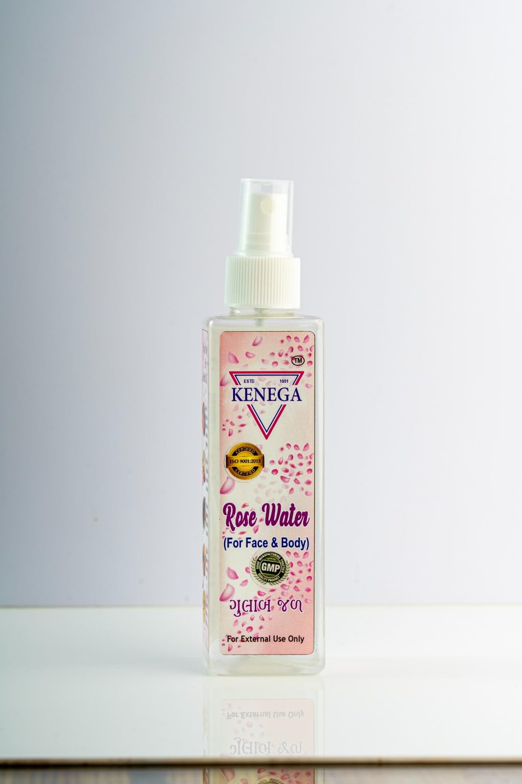 Kenega Herbal Rose Oil & Tea Tree Face Toner Mist & Rosewater- 100ml | Treats breakouts, blackheads, and whiteheads | Tightens and Refines Pores | Alcohol free