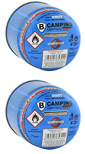 Campingkocher und Shisha- Kohleanzünder Anzünder 2in1 Metall Gaskocher Shishakocher aus Metal x4 Gas, schwarz – Bild 4