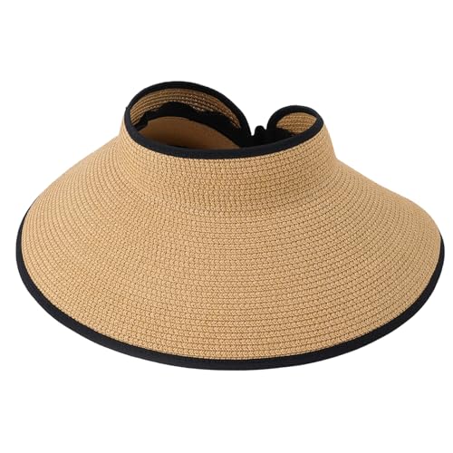 Chapeau de soleil pour femme anti coup de soleil à large bord Harlang