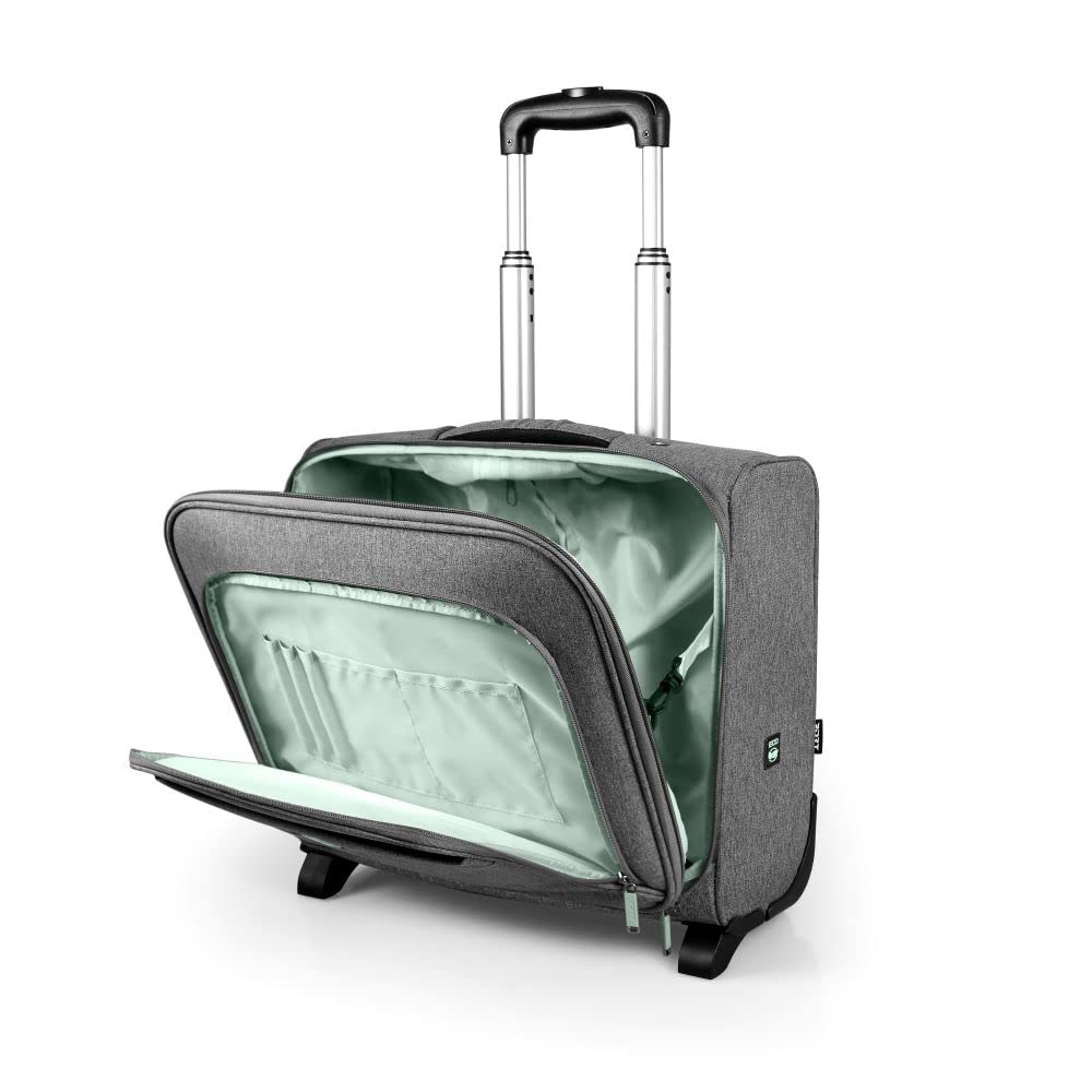 Port Designs Trolley Sac à roulettes Yosemite eco pour Ordinateur Portable. tabette Tactile & Document Format iata 15.6-16 Pouces 25 litres Gris
