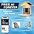 BROAIMX Smart Bird Feeder Camera, Free AI Forever, 1080P HD Camera Auto Capture Bird Videos & 2 Pcs Solar Panel, App Notify When Birds Detected, 32G High-Speed TF Card (Yellow)