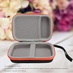 Cas de voyage Retro Game Console, organisateur de stockage d'émulateur portatif avec sac Mesh grande capacité