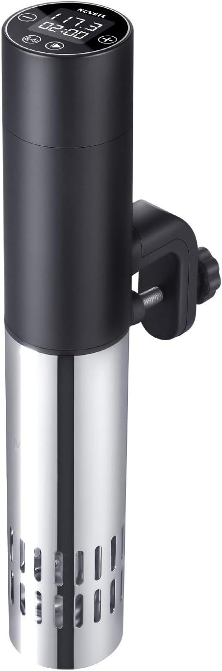 Sous Vide Cooker, Accurate Sous Vide Machine, Processional IPX7 Immersion Cooker with Digital Display, Precise Temperature and Timer Control, Ultra-Quiet, FDA Approved, Recipe Book Included