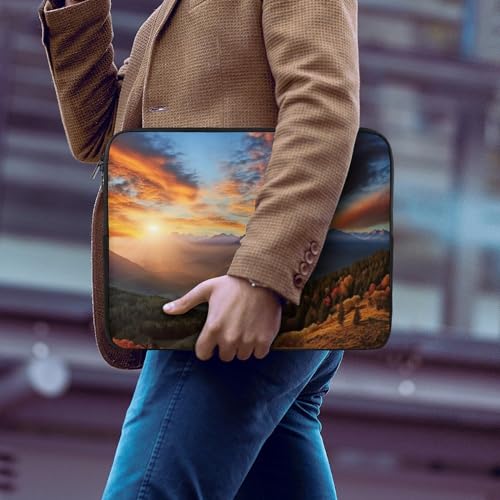 Funda para laptop 12 pulgadas colorida otoño miniatura 6