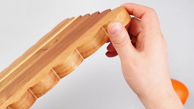 Tabla de cortar rectangular de madera Acacia 43x33 cm miniatura 7
