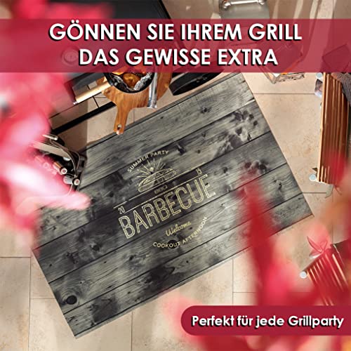 Bodenschutzmatte für Grill und Barbecue – Decohometextil