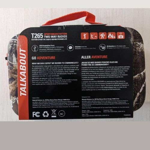 Miniatura 9 de Motorola Solutions Radio Talkabout, naranja