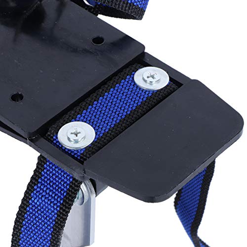 Stelzen Arbeitsstelzen, Drywall Stilts Trockenwand-Werkzeug Innenfutter Drywall Stelzen Werkzeug Maler mit Rutschfeste Gummilaufsohle und Doppelfederdesign für Trockenbauer Deckenbauer(Silber)