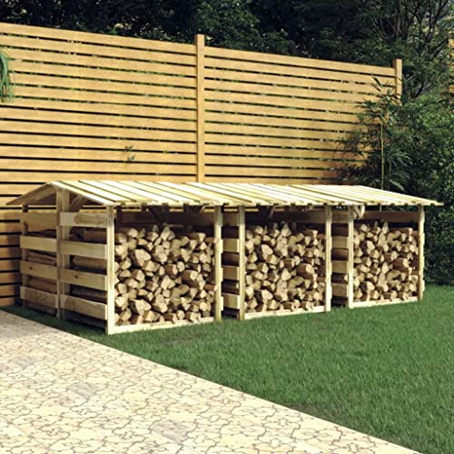 Nqyjm Lot de 6 pergolas avec toit - 100 x 90 x 100 cm - Bois de pin - Imprégné - Pour jardin, terrasse, extérieur