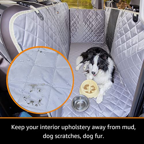 Ibuddy Dog Floor Hammock Cover For Truck With Flip Up Rear Seats 100% Waterproof Full Coverage Dog Truck Seat Cover Scratch Proof X-Large Pet Seat Cover For Crew Cab Trucks Machine Washable #TOP5