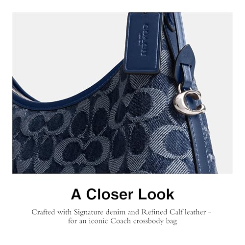 Coach Juliet Shoulder Bag 25 in Signature Denim, LH/Deep Blue Multi4
