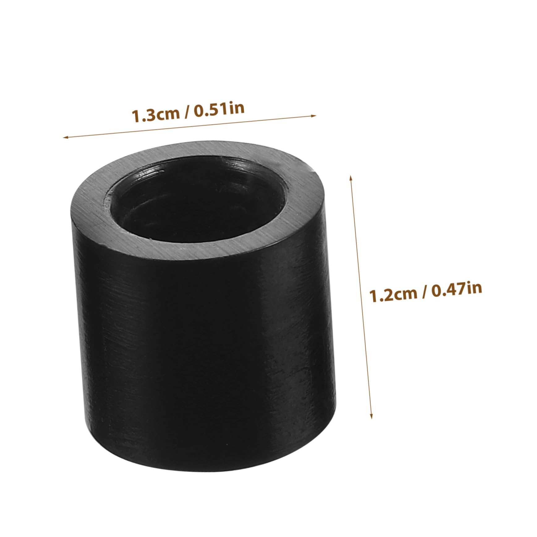 NULYLU 6pcs Plastic Billiard Cue Tip Cover Pool Cue Ferrule Protective Snooker Cue Parts Accessories