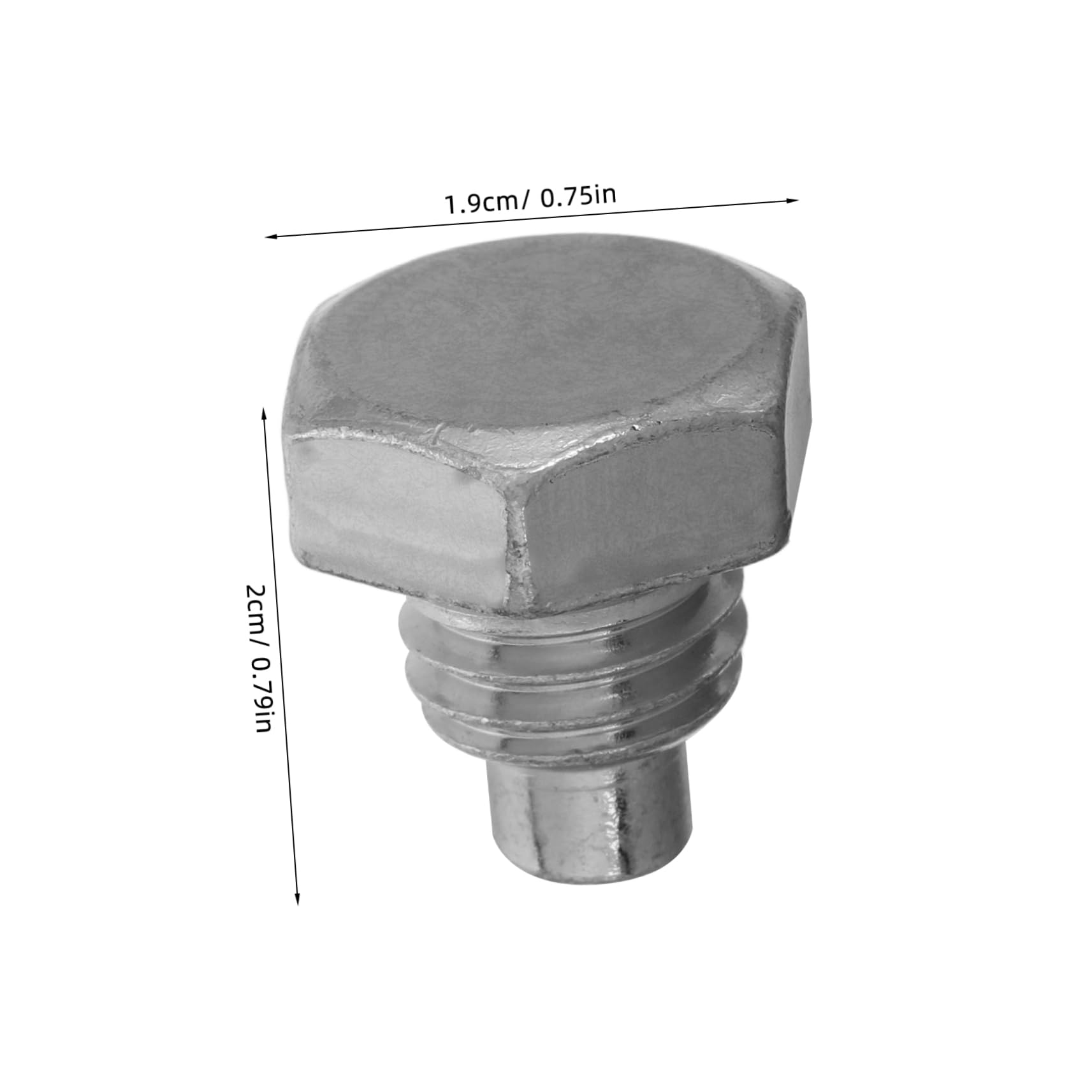 Cabilock Spare Parts for Floor Jacks 5pcs Small Screws Rods for Jack Handle Repair Hydraulic Top Handle Parts