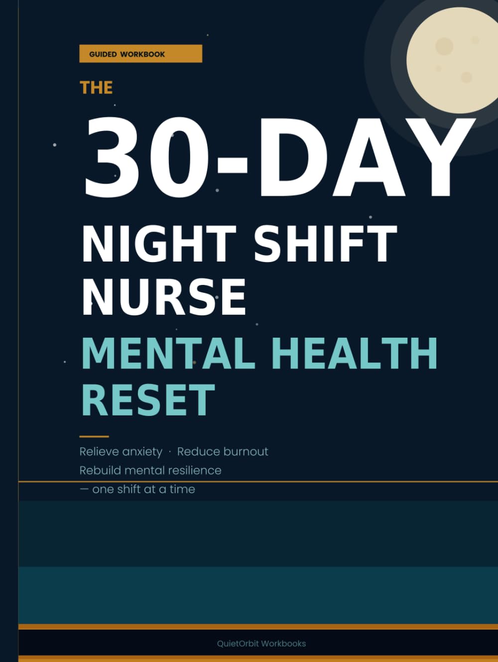The 30-Day Night Shift Nurse Mental Health Reset: A Guided Workbook for Night-Shift Nurses to Relieve Anxiety, Reduce Burnout, and Rebuild Mental ... at a Time (Nurse Wellness Reset Workbooks)