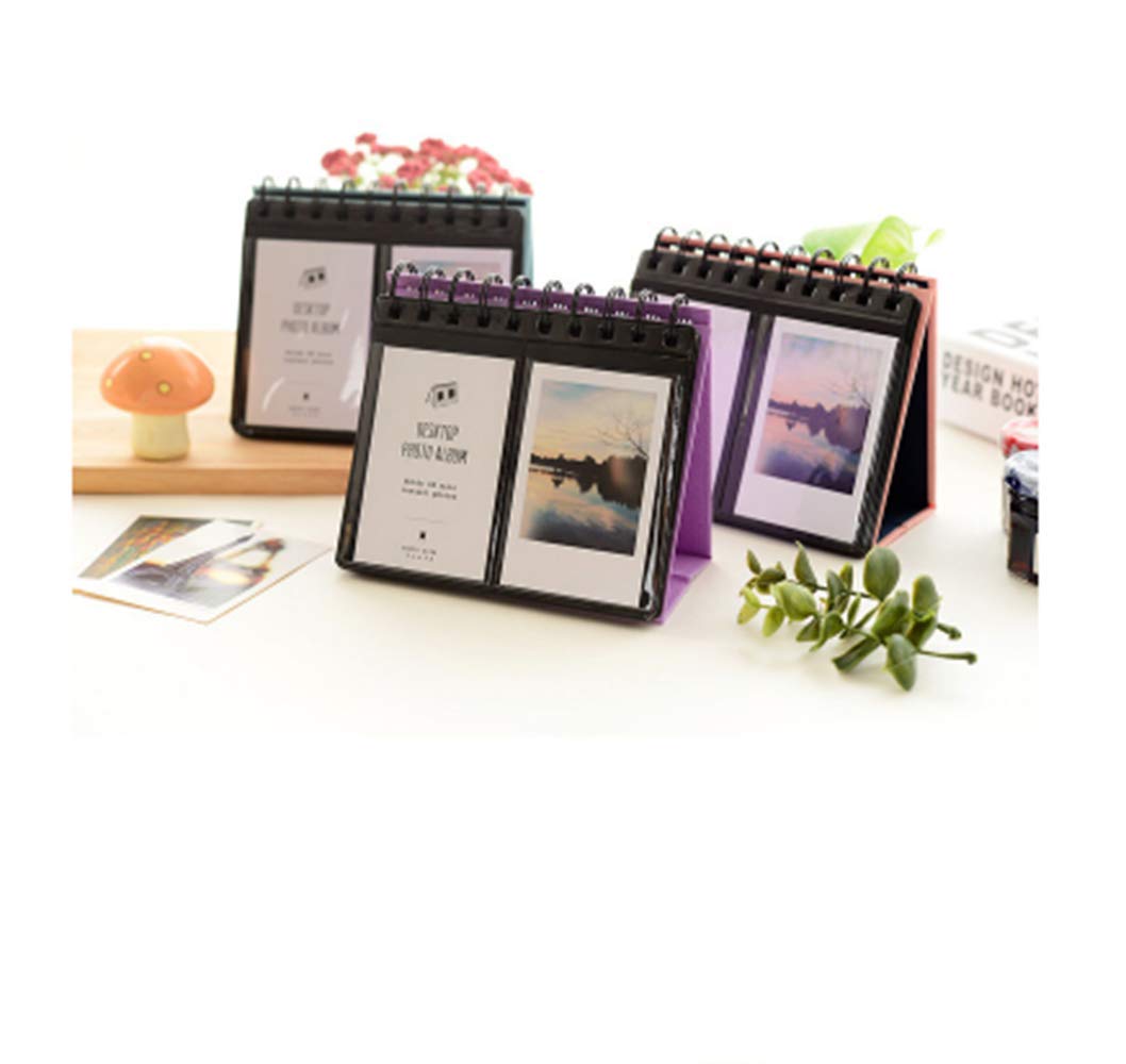 68 Pockets Photo Album 3 Inch Compatible with Mini 7s 8 8+ 9 25 26 50s 70 90/ SP 1/ PIC-300P/ Z2300/ Name Card (pink) - Image 3