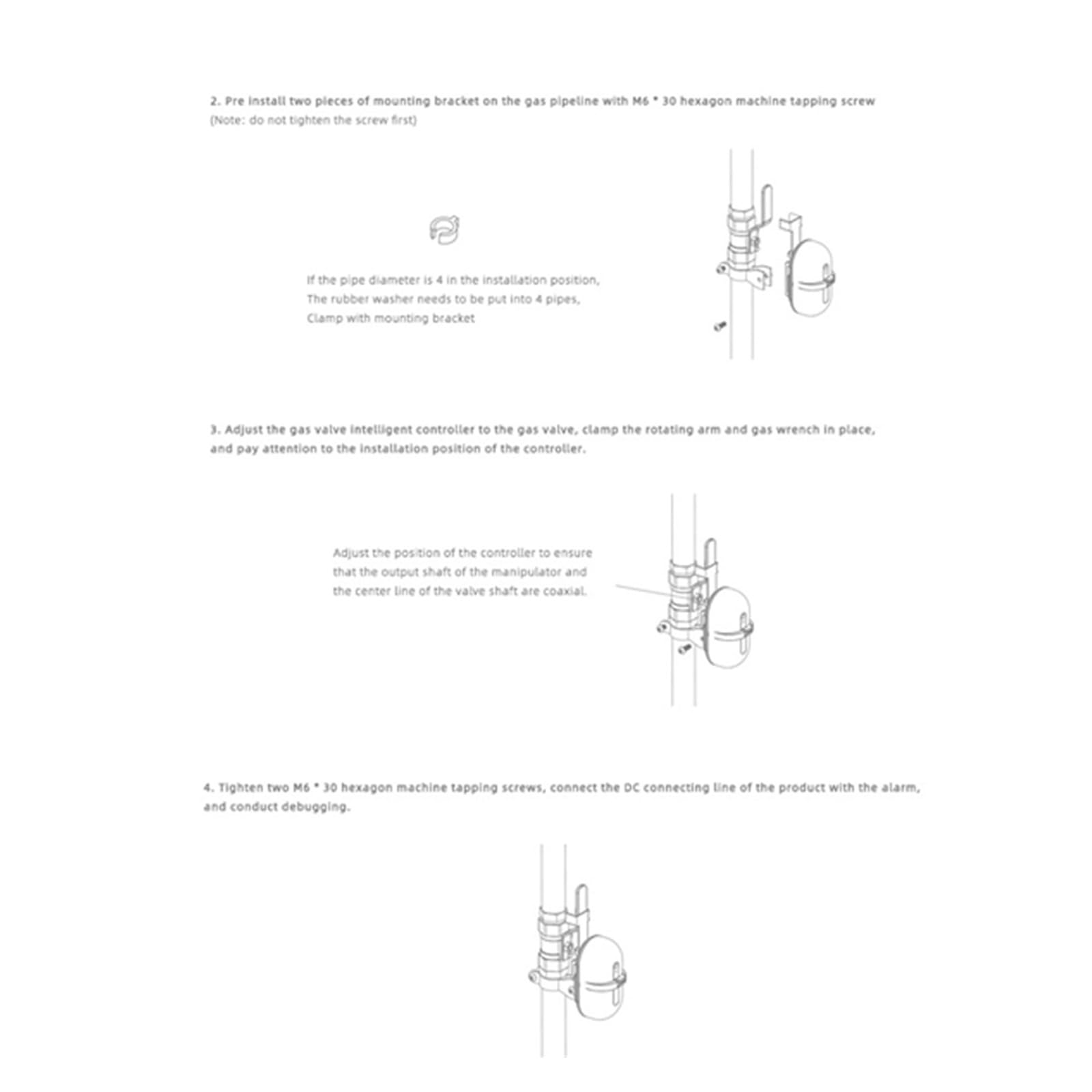 WiFi Tuya Zigbee Válvula De Agua Válvula De Gas Inalámbrica Temporizador De Jardín Uso Tuya Smartlife App Control Remoto 1/2 "3/4" DN15 DN20 Tubería (Color : Zigbee)