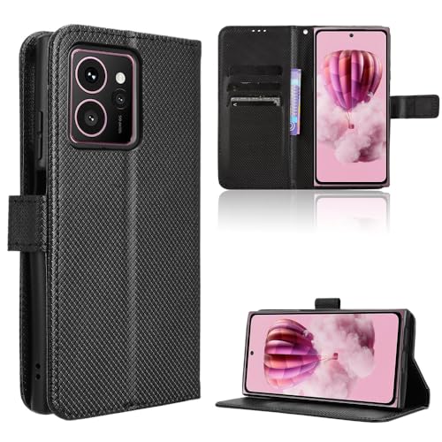 TIANYUE Wallet Case for HMD Skyline diamond pattern Wallet PU Leather Phone