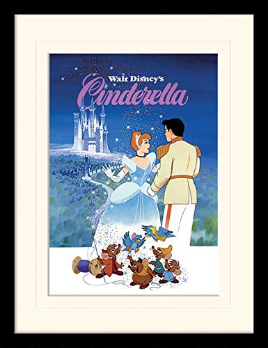 Disney Cendrillon objet souvenir 30 x 40 cm pour habiller un mur vide facilement