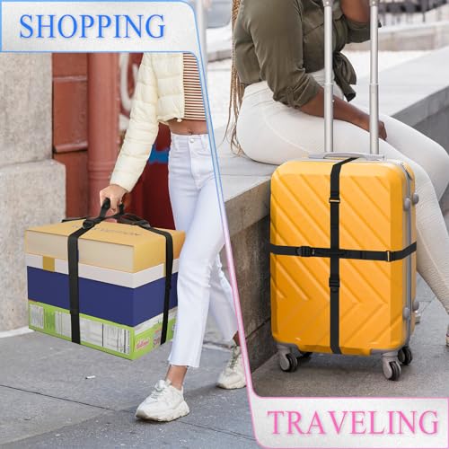 Cosmos Alça de transporte de caixa com alça, cinto portátil ajustável para mover e levantar objetos