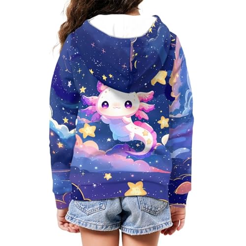 Image of Zipper Hoodie for Kids Full Zip Up Sweatshirt Active Coat Hooded Pullover with Pockets Size 6-16 Boys Girls