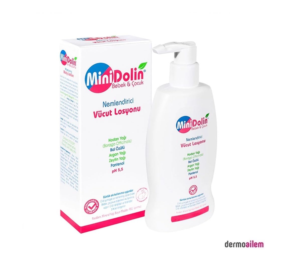 40 Minidolin Nemlendirici Vücut Losyonu 250 Ml