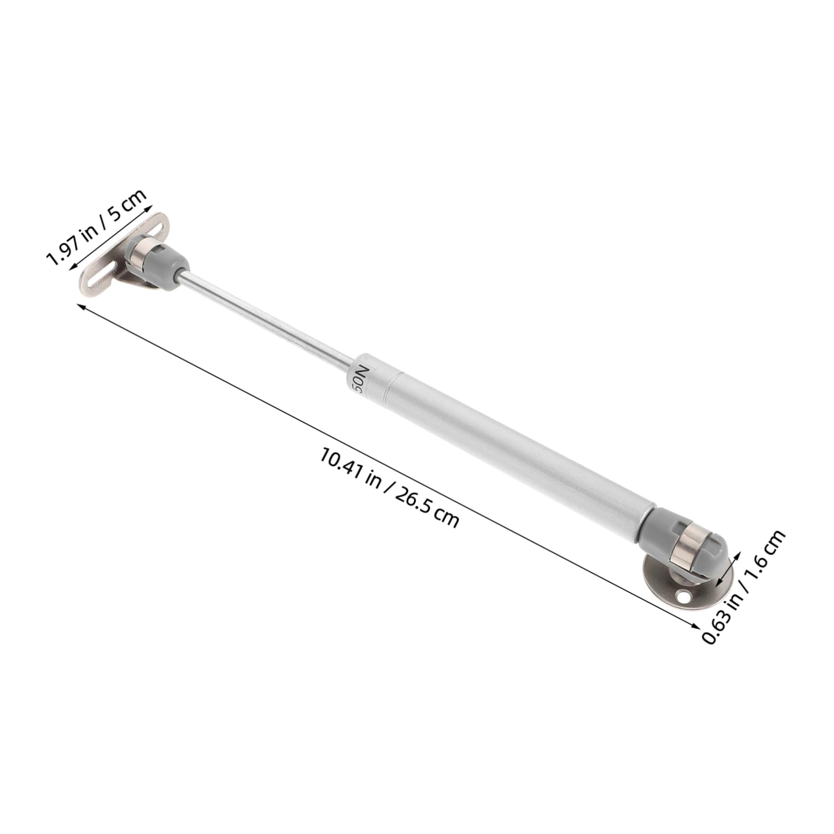 AUTSUPPL Heavy-Duty Cabinet Support Rods 2pcs Pneumatic Lift Supports Soft Close Gas Struts