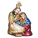 Old World Christmas Ornaments: Holy Family Glass Blown Ornaments for Christmas Tree