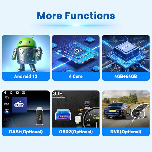 Autoradio Android 13 pour Chevy Cruze 2009-2015 avec CarPlay sans fil - 7