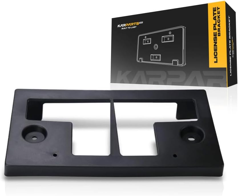 Front License Plate Bracket without Hardware, PP Plastic for 2012-2021 Nissan NV Van 1500 | 962101PA0A