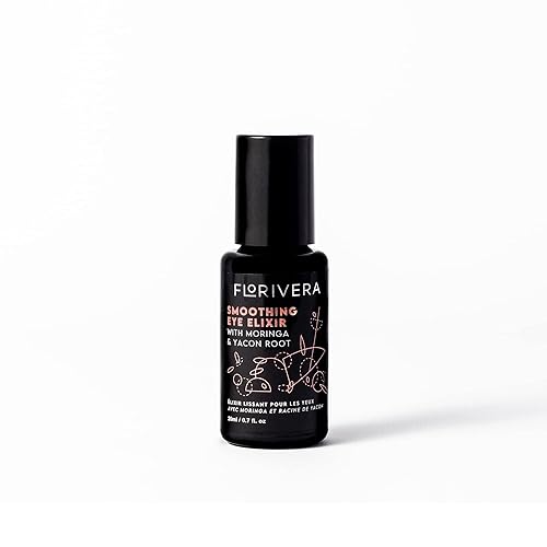 Florivera Elixir para ojos alisadores Crema de ojos para ojeras e hinchazón Crema diaria para arrugas para ojos, tratamiento de cuidado de la piel