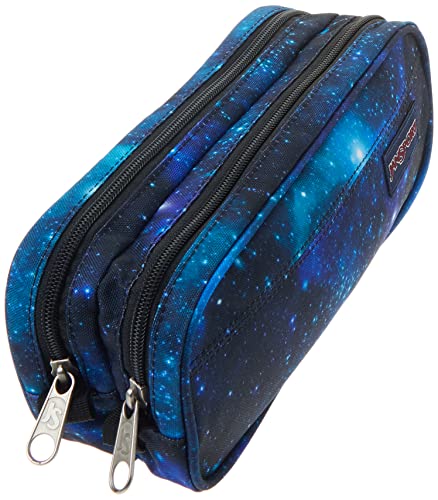 Image of JanSport Large Accessory Pouch - Secure Storage Space for Pens, Power Cords, Pencil Case, Ideal For Everyday need, 1.3L, Navy