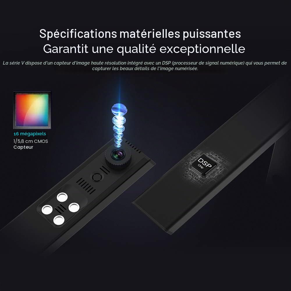 Viisan VK16 Scanner de Livres et de Documents. Corrigez automatiquement la courbure des Pages du Livre. Capturez Jusqu'au Format A3, l'édition de Documents et Le Logiciel OCR. Windows & Mac