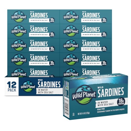 Wild Planet Wild Sardines in Water with Sea...