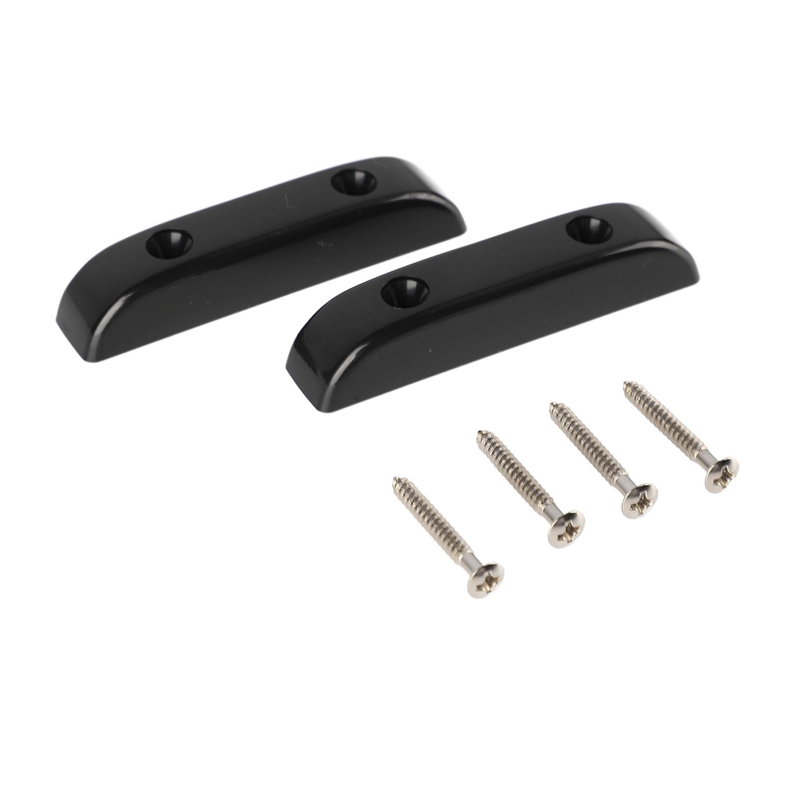 Repose-pouce Pour Guitare Basse - Lot De 2 Pièces Noir GM01 - Antidérapant, Léger, Style Vintage