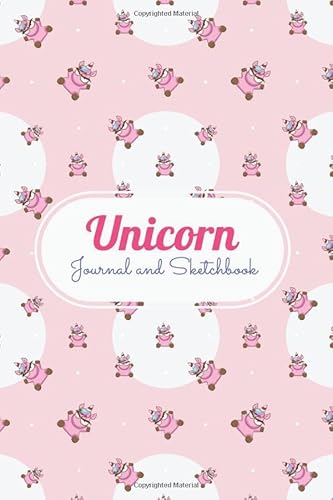 Unicorn Journal and Sketchbook 1650323379 Book Cover