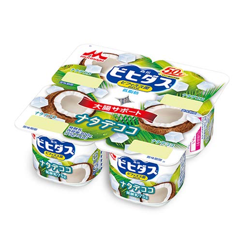 森永 ビヒダスBB536 ナタデココ4ポット 6パック
