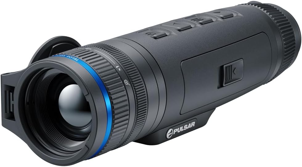 Telos XQ35 Thermal Monocular, 384x288 17 µm Sensor, 2.5-20x Magnification, Long Range Monocular for Hunting