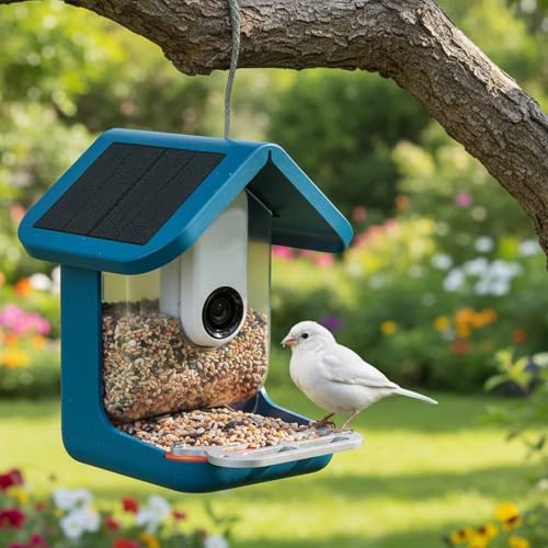 Image of Aluminum Bird Perch for Bird Buddy Feeder with Screws, Birds Feeder Extender Perch (Silver)