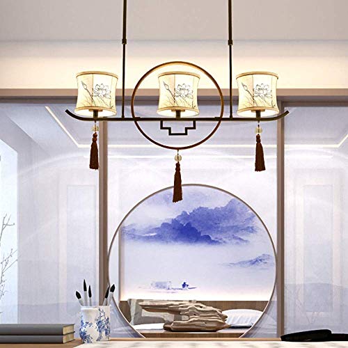 LIUCHANG Tres de Cabeza Caliente Inicio Modernos sobre Zen Chino Tea Room Nuevo Chino Restaurante de Techo de la lámpara Antigua Creativa Estudio Bar paño de Tabla de la lámpara de Niza liuchang20