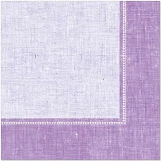 PAPSTAR Royal Collection - Servilletas (50 unidades, 40 x 40 cm, pliegue 1/4), color lila