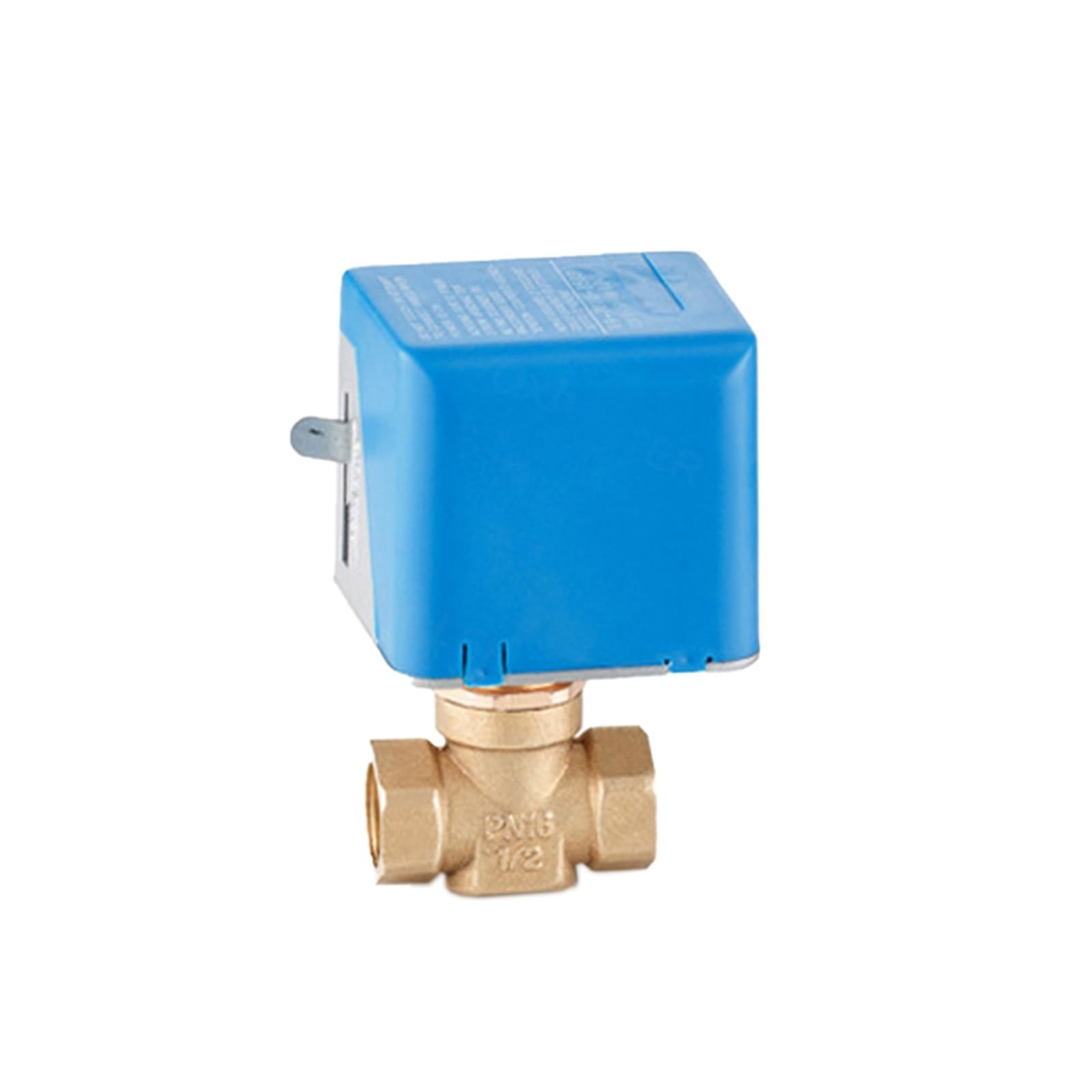 Vanne motorisee electrique 220V en laiton DN25 1 pouce pour controle hydraulique