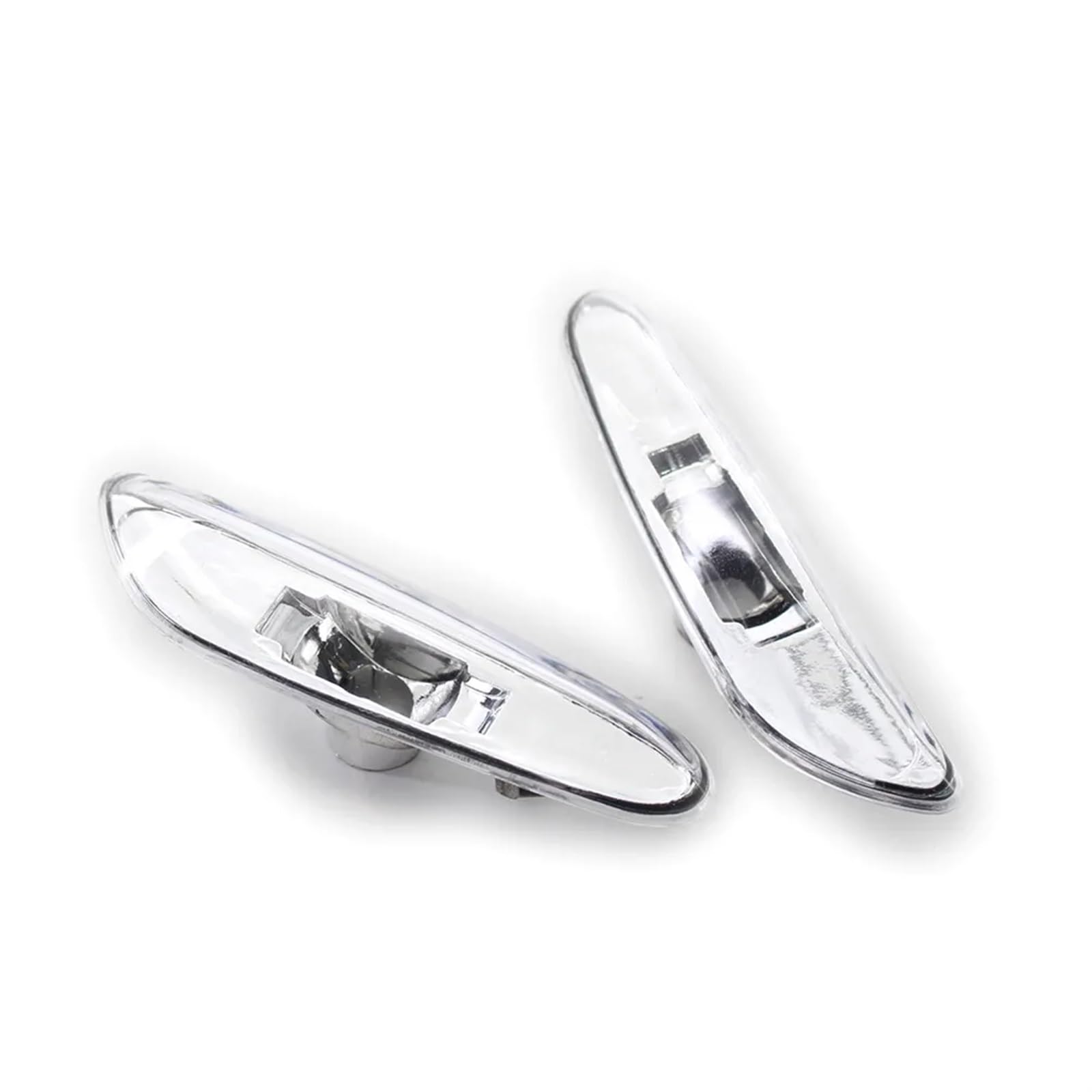 Intermitente Espejo Lateral 2 Uds Claro Indicador Lateral Coche Luz Señal Giro Cubierta Carcasa Lámpara Para BMW E46 3 Serie 4DR Sedan Wagon 2002-2005 Indicador Led Luces