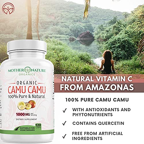 Mother Nature Organics Superfoods For Organic Living Immunity Duo #TOP2