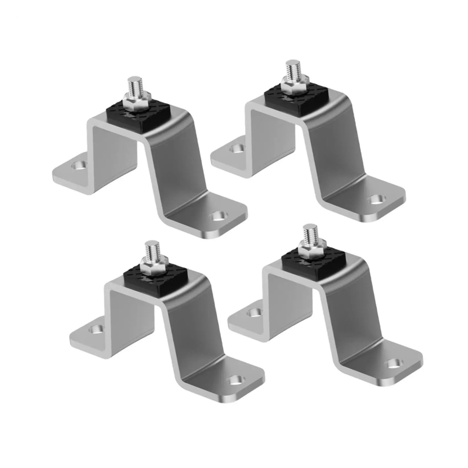 Rtiyellqb One Color 4Pcs/Set Air Conditioner Vibration Isolator Mounting Bracket