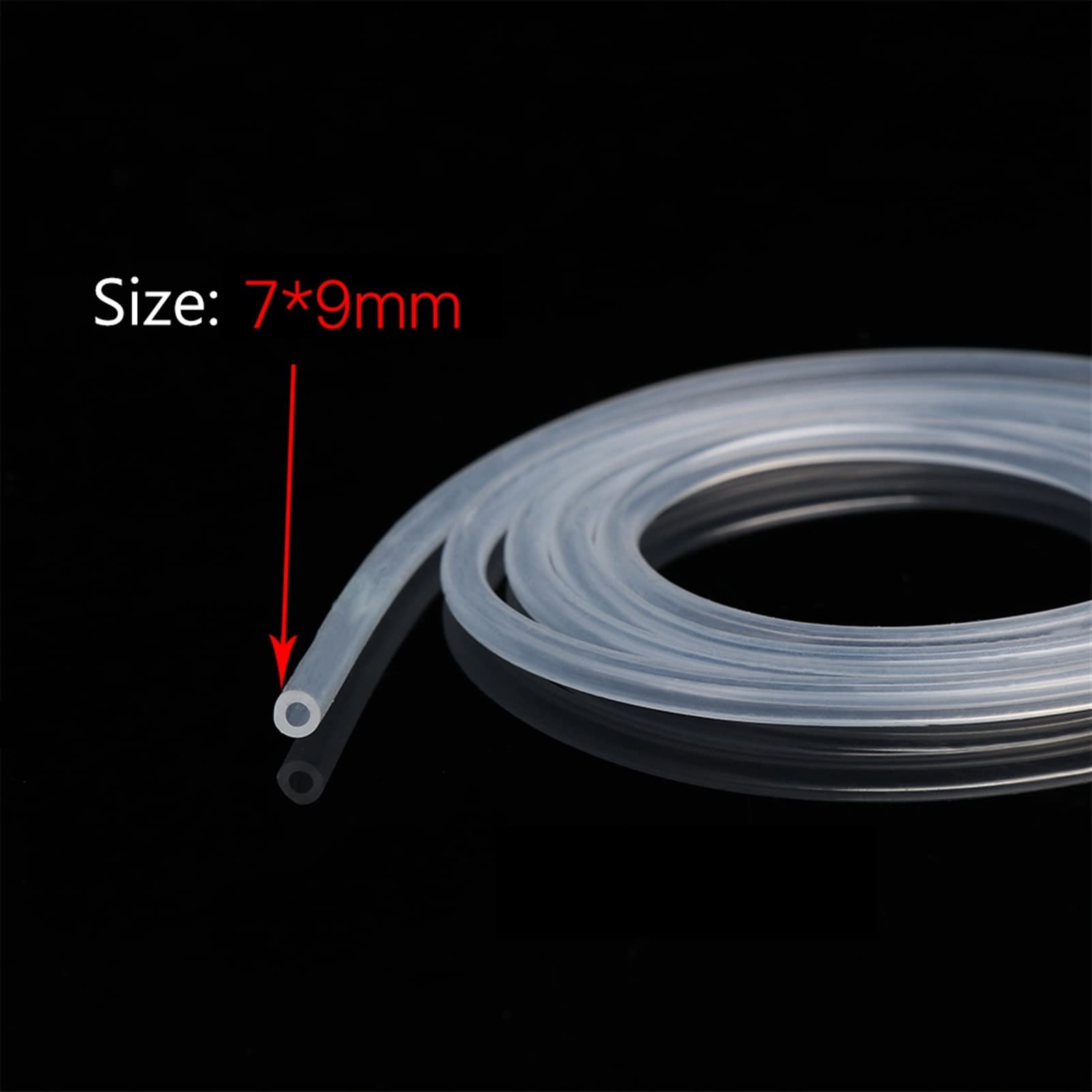 Aolity Mdingbao-Silicone Hose Tube 1M / 5M 10M Food Grade Clear Transparent Silicone Rubber Hose 4 5 6 7 8 9 10 11 12 14 16 Mm Out Diameter Flexible Silicone Tube, High Temperature Resistance