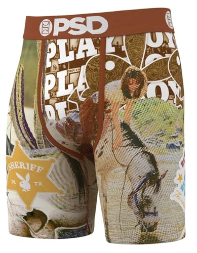Calzoncillos PSD bóxer para hombre con estampado vaquero y cintura elástica